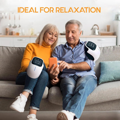 Knee Therapy Massager – Heat, Vibration & Red Light Therapy