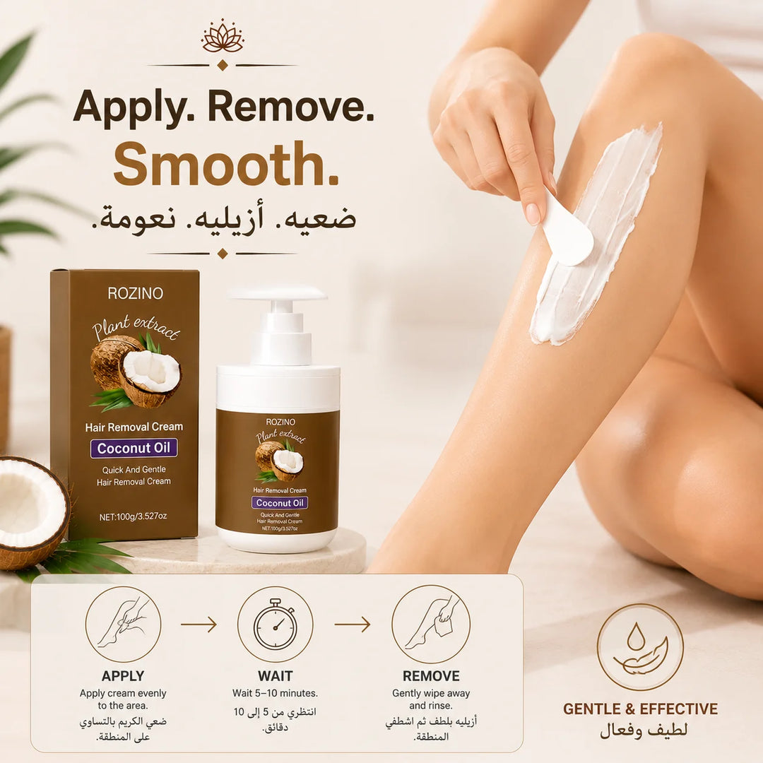 Coconut Hair Removal Cream