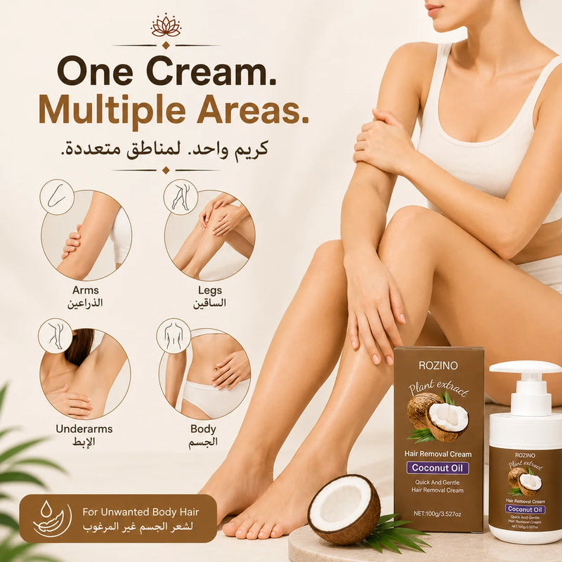 Coconut Hair Removal Cream detail view