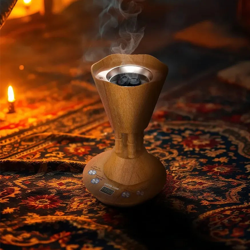 مبخرة كهربائية جرين ليون مجلس - خشبية