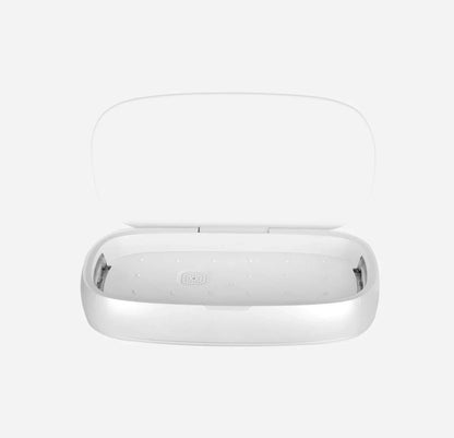 صندوق التعقيم بالأشعة فوق البنفسجية Momax Q.Power UV-Box مع شحن لاسلكي